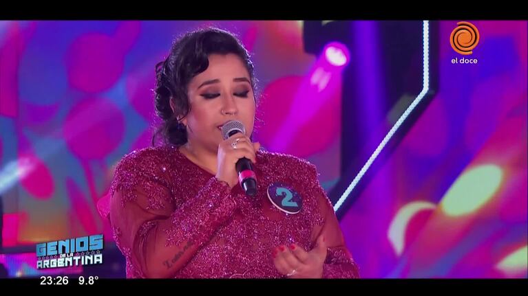 Gisela Lepío es la ganadora de Genios de la Argentina