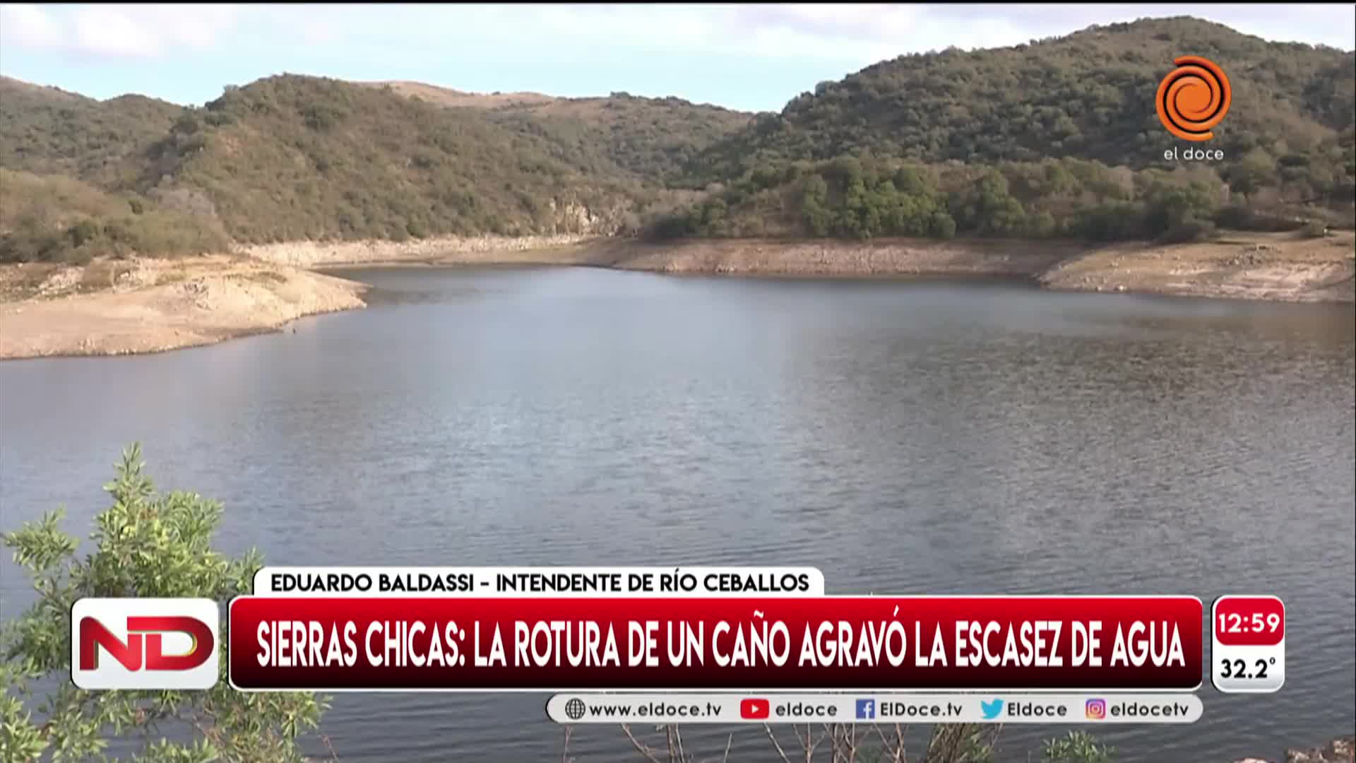 Sierras Chicas: preocupa la falta de agua potable