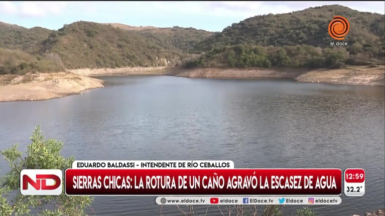 Sierras Chicas: preocupa la falta de agua potable