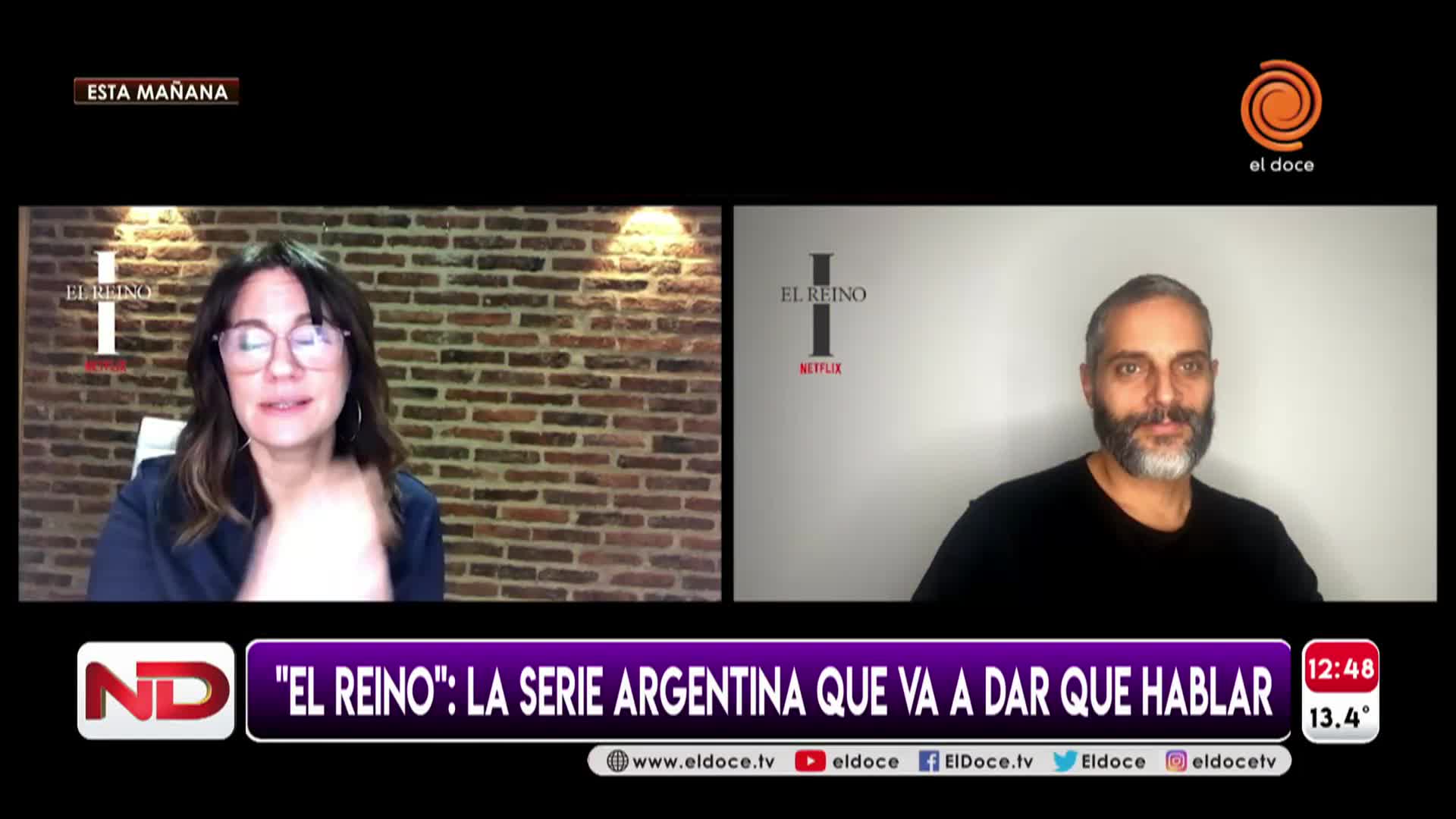 Llega "El Reino": Nancy Duplaá y Joaquín Furriel contaron intimidades de la serie