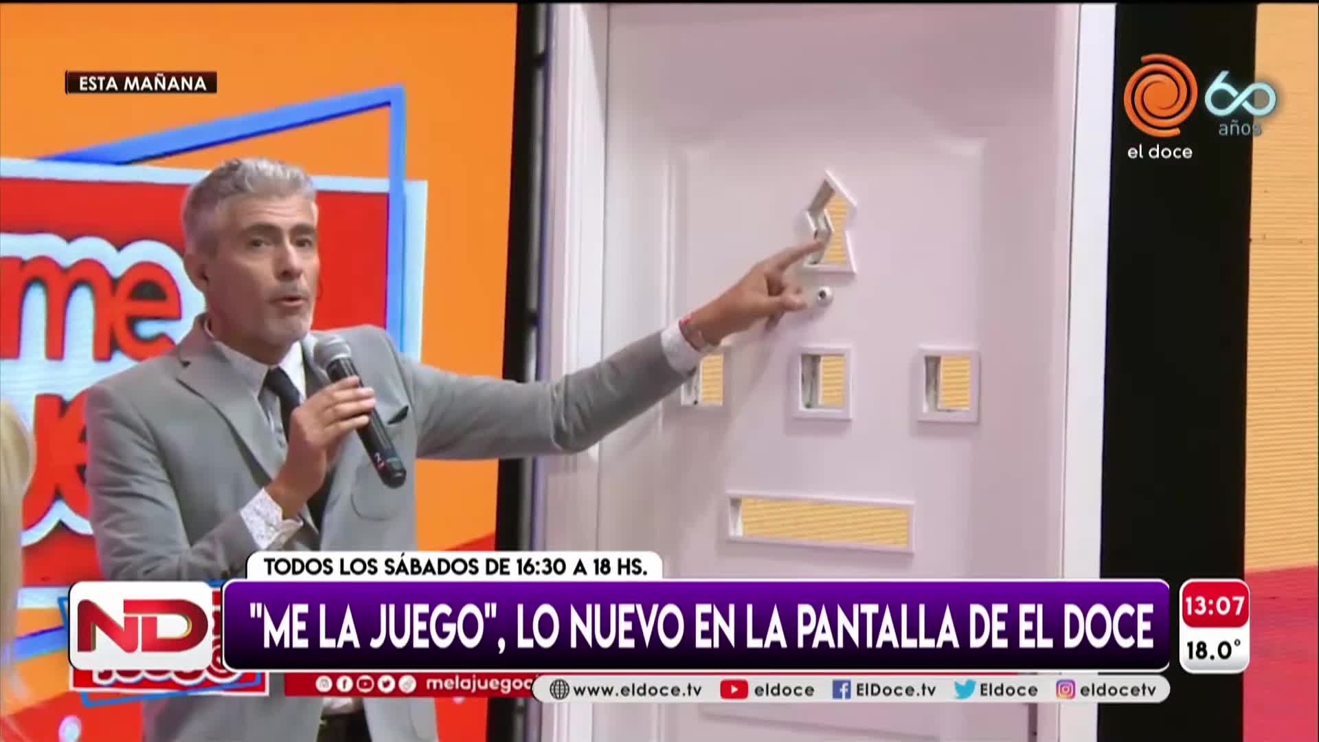 "Me la juego", el programa de diversión de El Doce