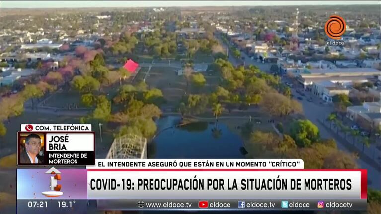 Morteros, en un momento crítico por el coronavirus: "Esto va para largo"