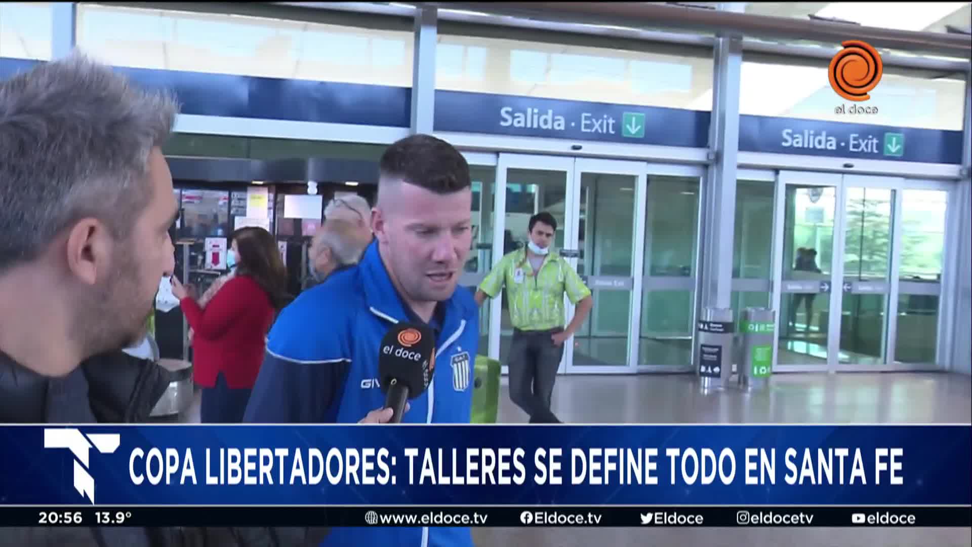 La palabra de los jugadores de Talleres antes de volar a Santa Fe