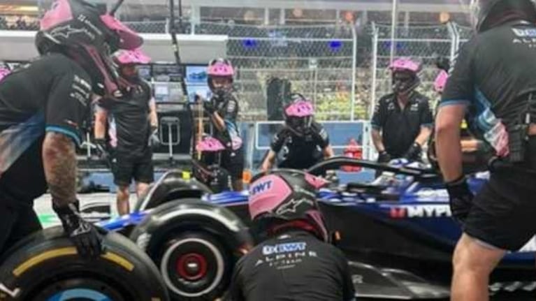 El primer blooper de Colapinto en la Fórmula 1: se confundió de equipo y frenó en otro box