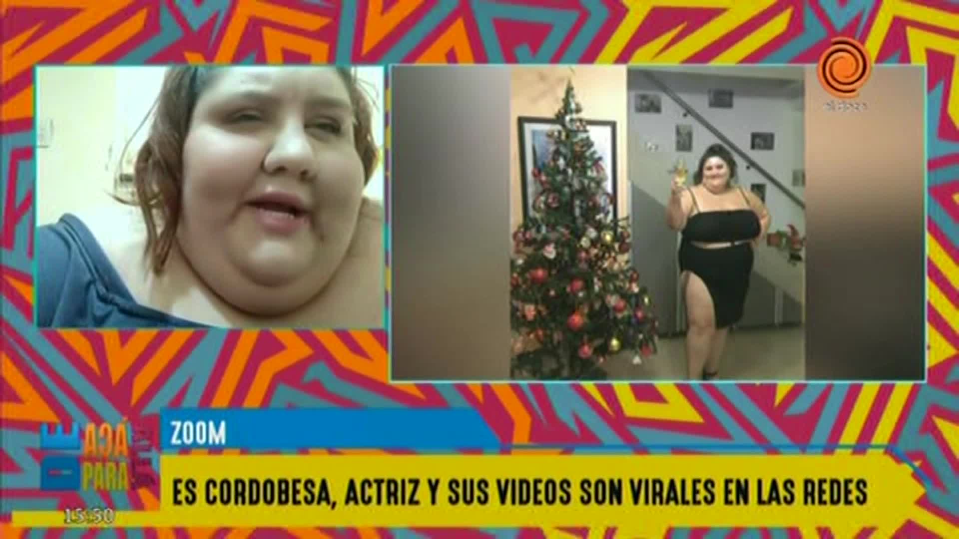 Carolina Sánchez Álvarez, la actriz cordobesa y su papel de “gorda empoderada”