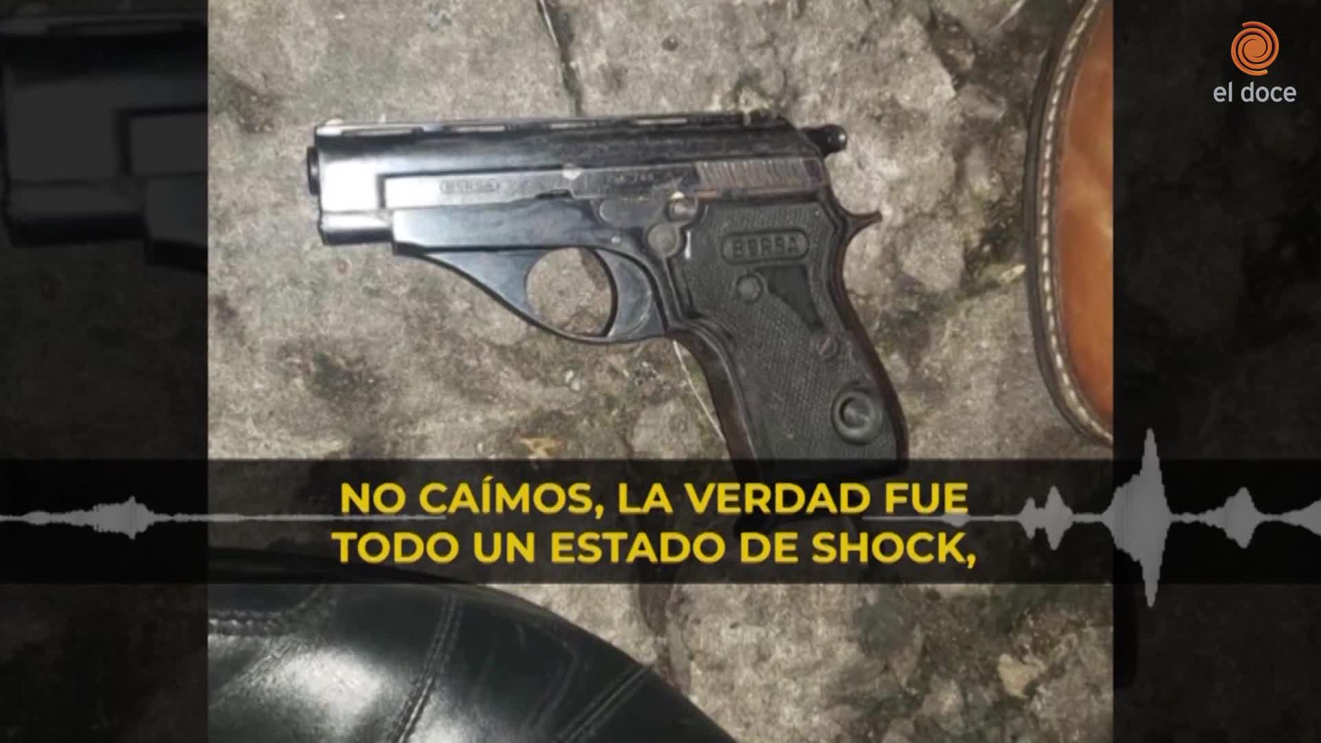 La militante que estuvo a metros de Cristina cuando le apuntaron con un arma