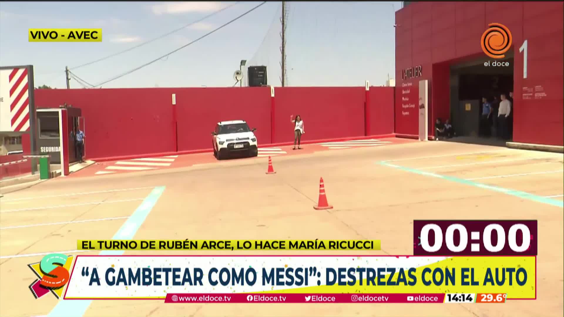 Un auto mundial: “A gambetear como Messi”