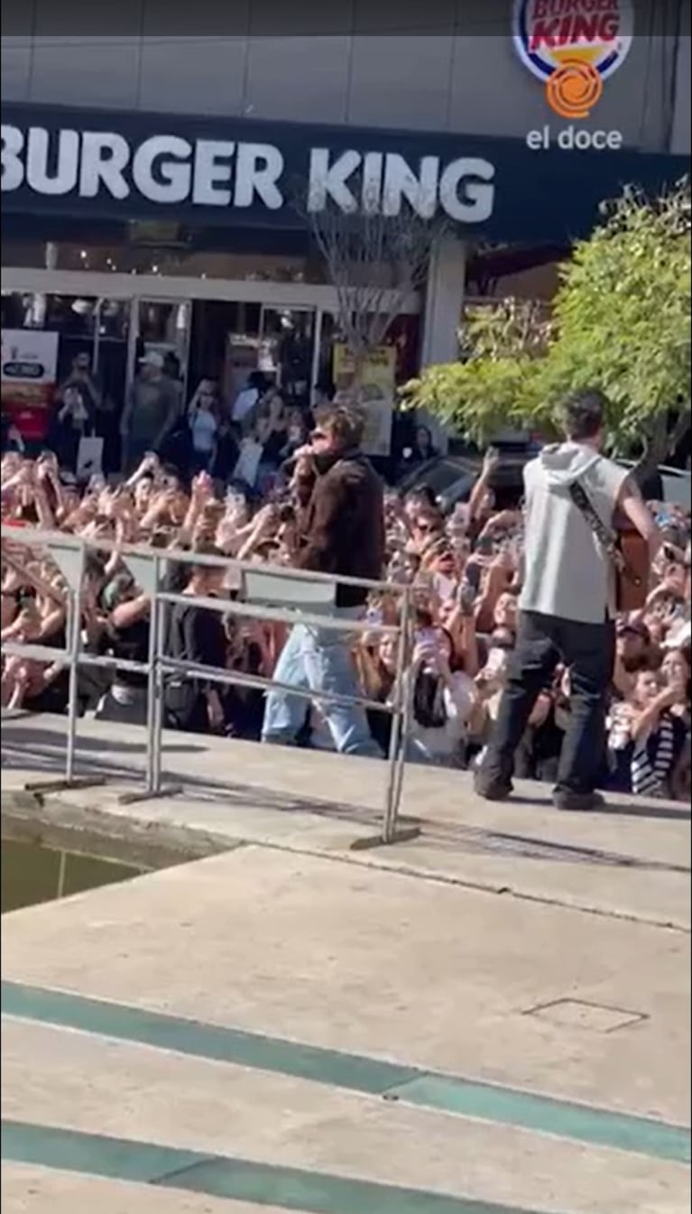 Chano sorprendió en Córdoba con un show improvisado