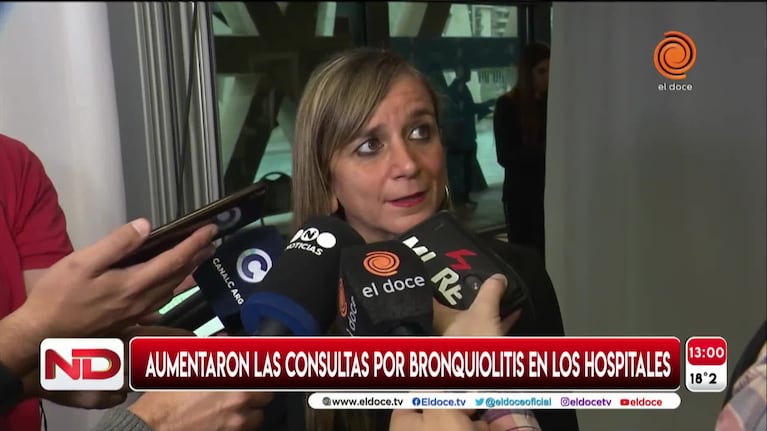 Aumentaron las consultas por bronquiolitis en los hospitales de Córdoba