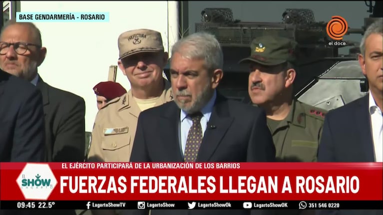 El Doce en Rosario: inició el operativo contra la violencia narco