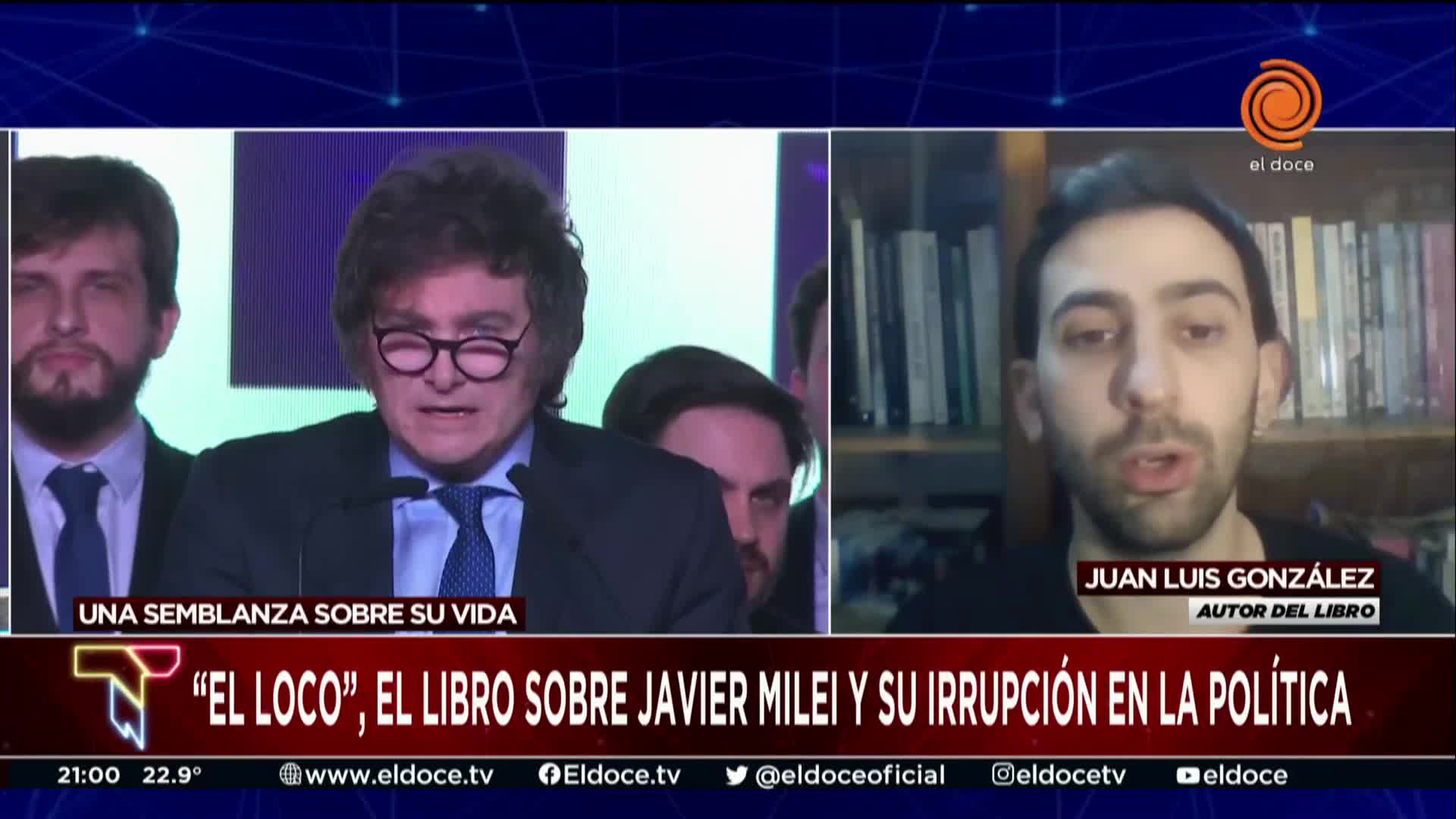 El autor del libro de Milei contó el lado desconocido del libertario