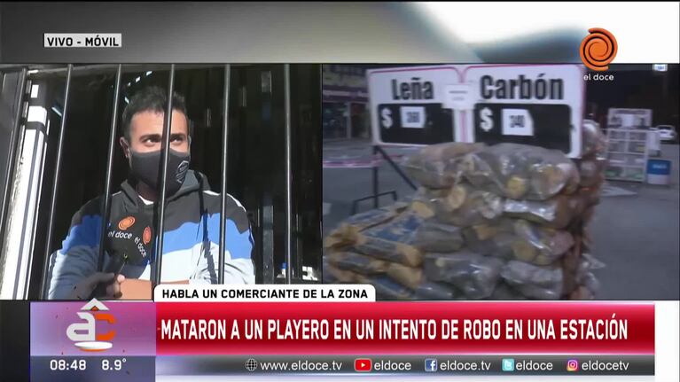 Mataron a un playero: comerciantes se quejan de la inseguridad