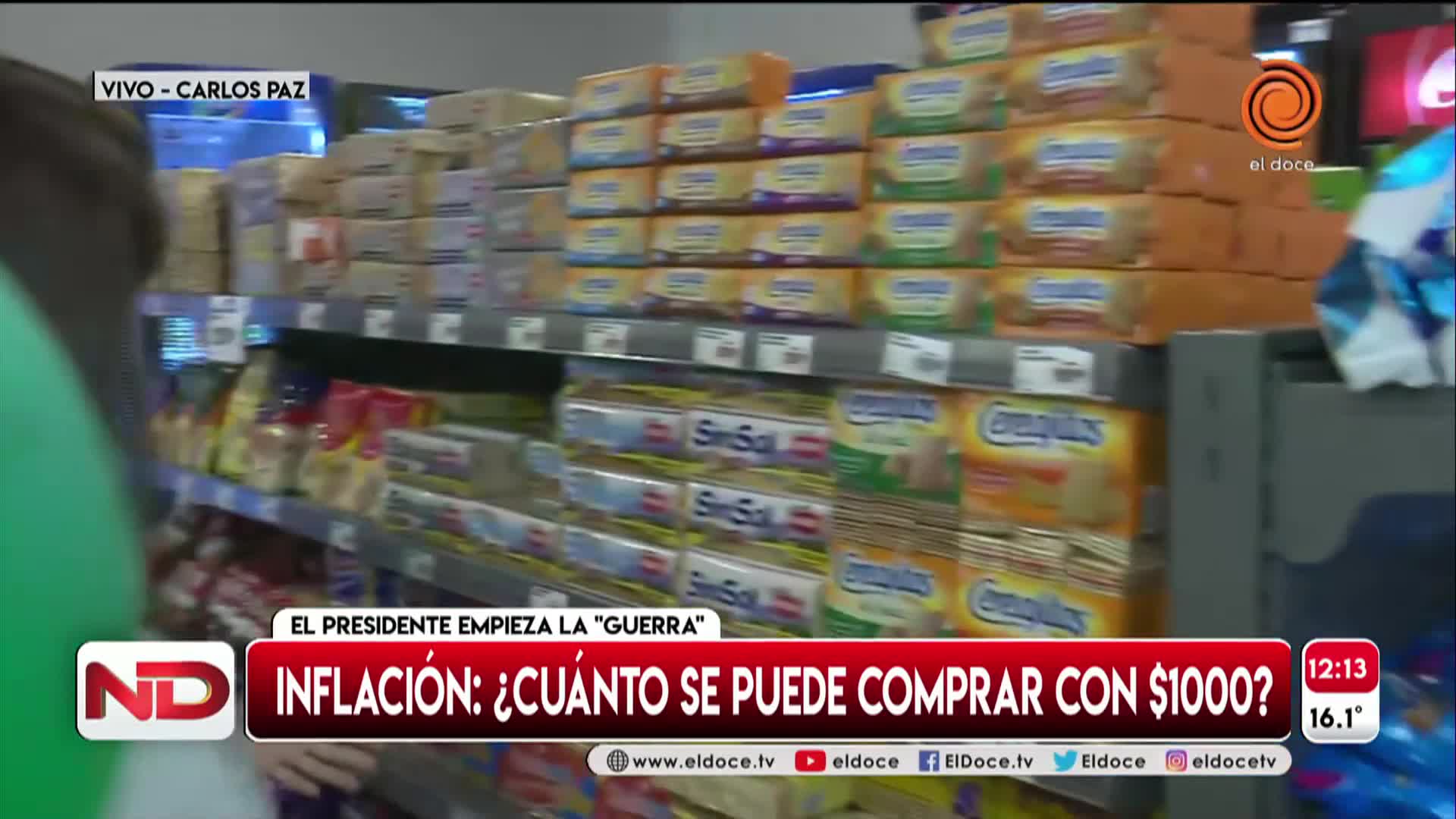 Cuánto se puede comprar por mil pesos en el supermercado