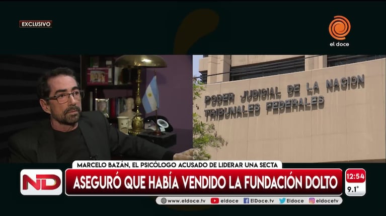 Exclusivo: la defensa de Marcelo Bazán, el psicólogo de la Fundación Dolto