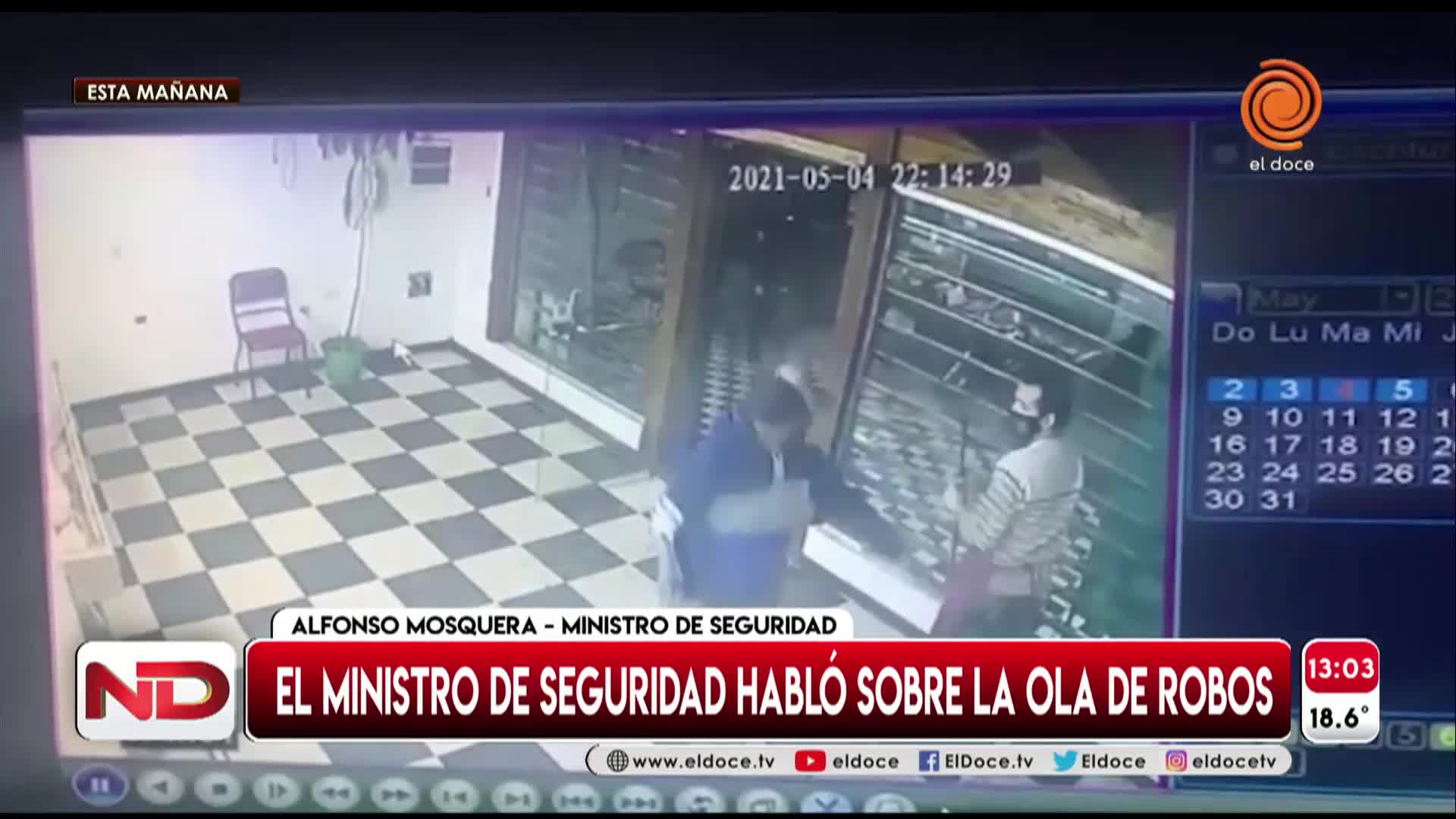 El ministro Mosquera vinculó a la delincuencia con la pobreza