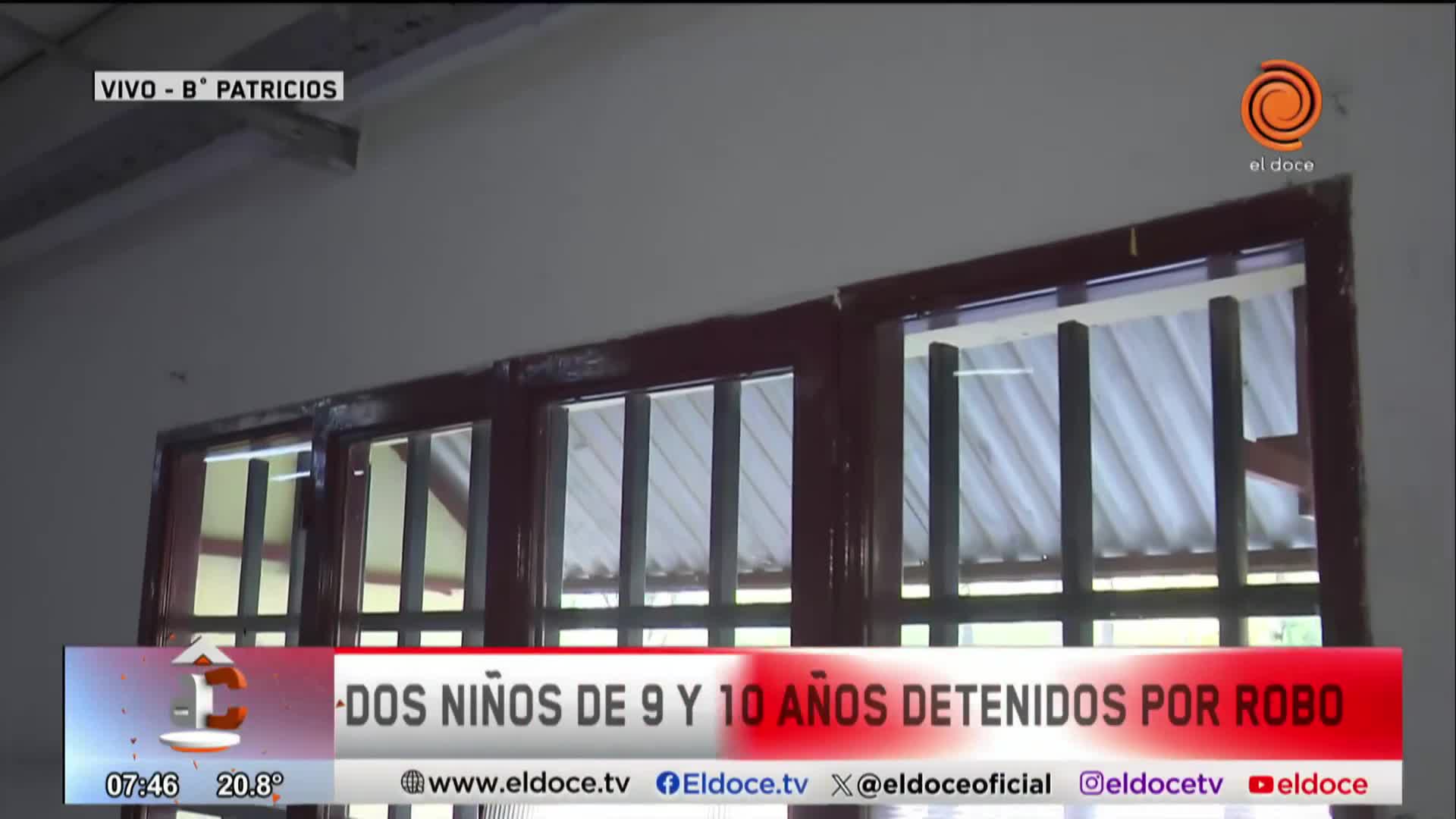 Nenes de 9 y 10 años robaron en una escuela de Córdoba
