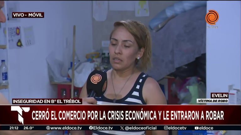 El dolor de la mujer que cerró su negocio y encima le robaron