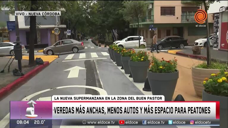 Supermanzana en el Buen Pastor: así quedó el tránsito