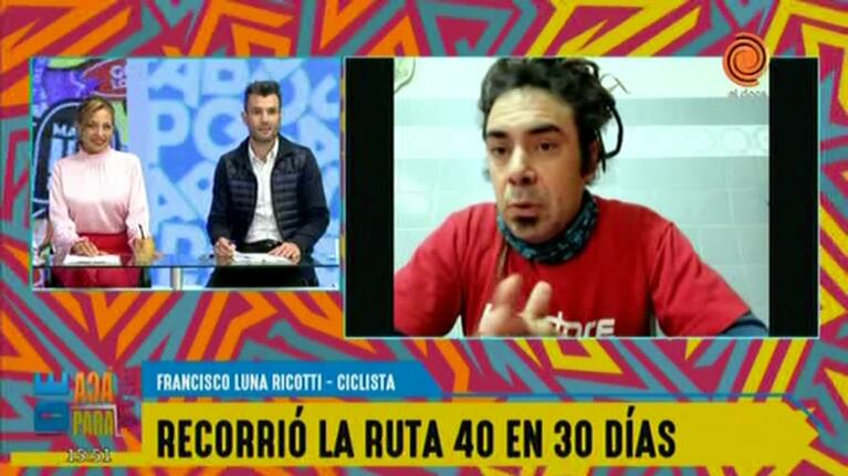 El cordobés que visitó 25 países en bicicleta