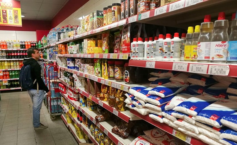 Sigue la baja en el consumo de alimentos