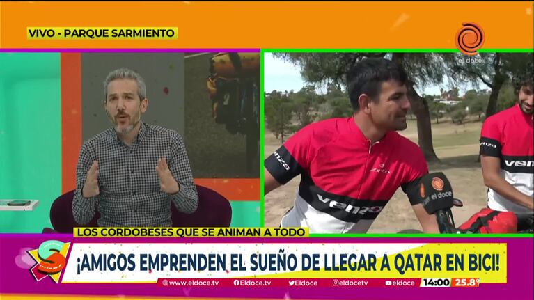 Cordobeses se preparan para ir a Qatar en bici