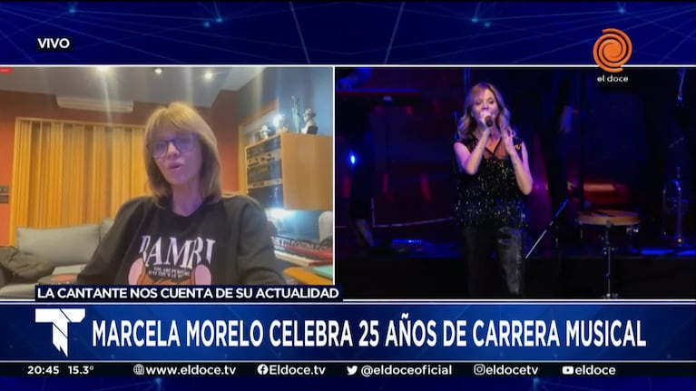 Marcela Morelo y su deseo de cantar con La Mona Jiménez