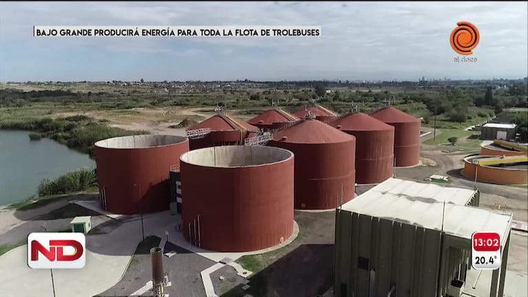 Los trolebuses de Córdoba funcionarán con residuos cloacales