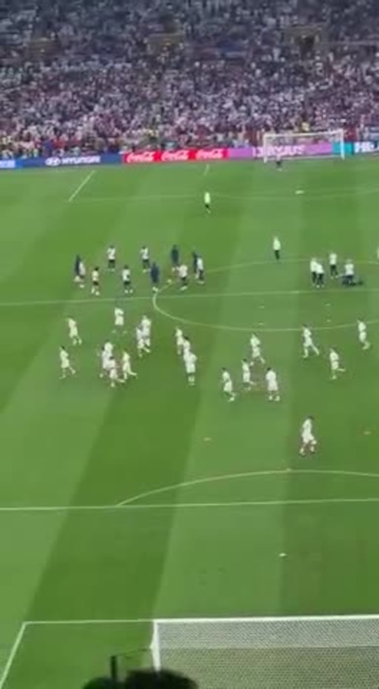 Video: así salieron Messi y la Selección al estadio de la final