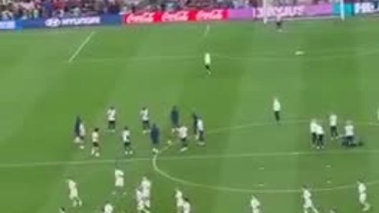 Video: así salieron Messi y la Selección al estadio de la final