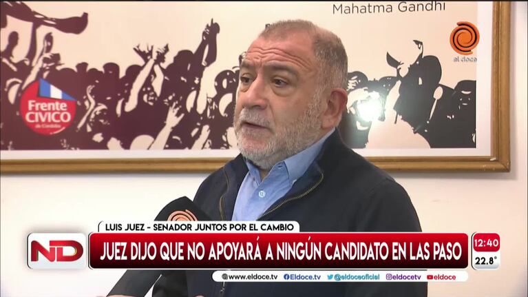 Juez y las Paso: "Sería injusto inclinar la cancha"