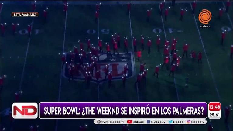 Super Bowl: The Weeknd y el meme viral por el look de Los Palmeras