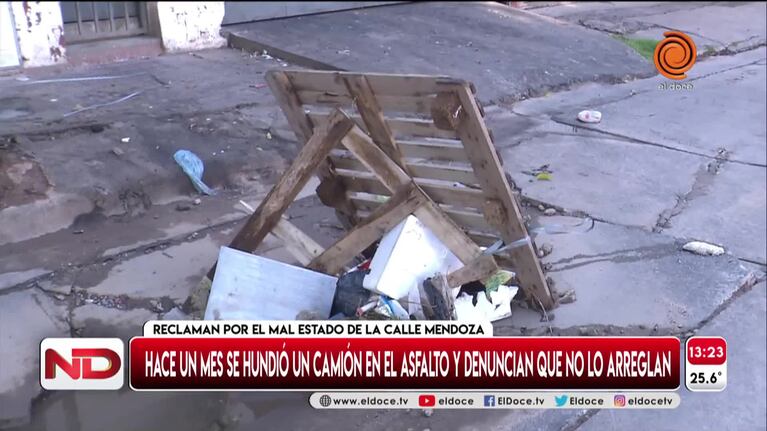 Tras la tormenta, los baches gigantes