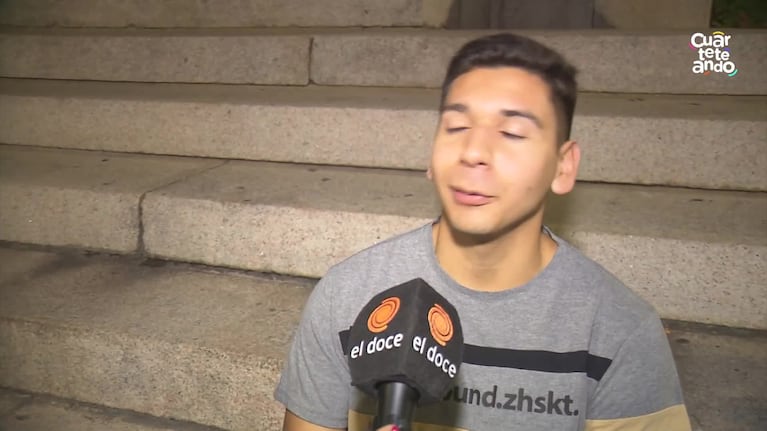 Ulises Bueno celebró carnavales en el patio de El Colono