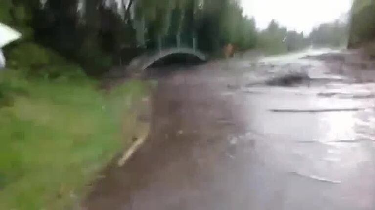 Lluvia en Traslasierra