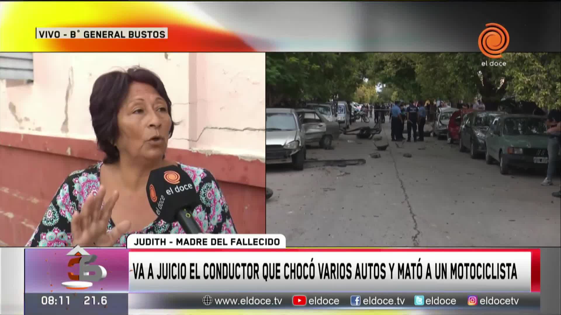 Dijo que lo “perseguía el diablo”, chocó y mató: el dolor de la madre de la víctima antes del juicio