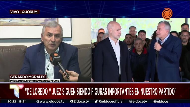 Morales en Córdoba: “Estoy más seguro que nunca que vamos a gobernar el país”