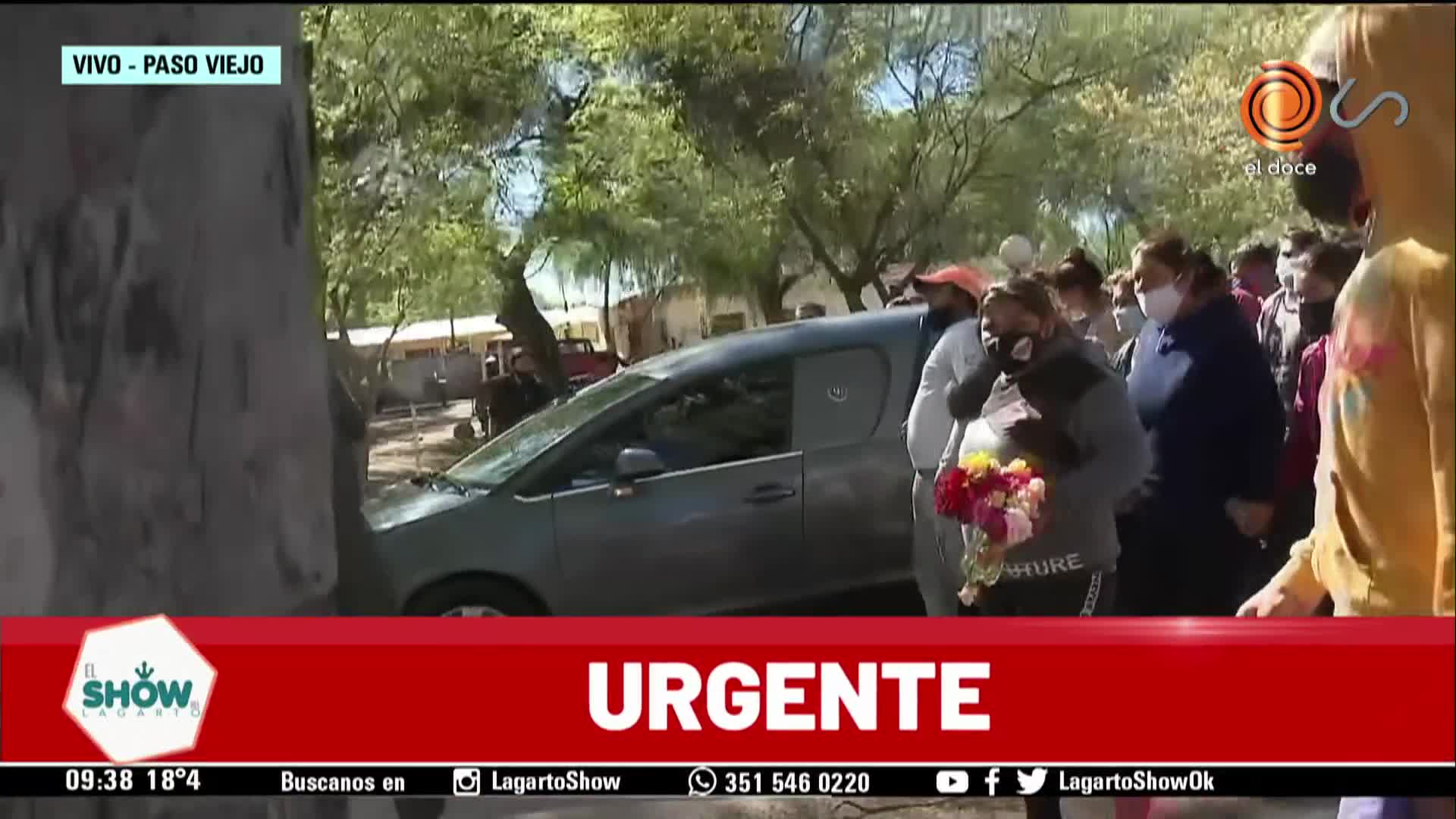 Así despidieron los restos de Joaquín, el chico asesinado en Paso Viejo