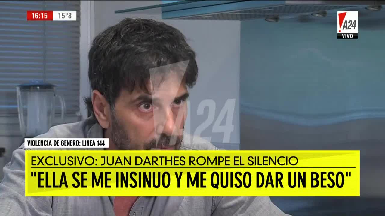 Juan Darthés dio su versión de lo que pasó en Nicaragua