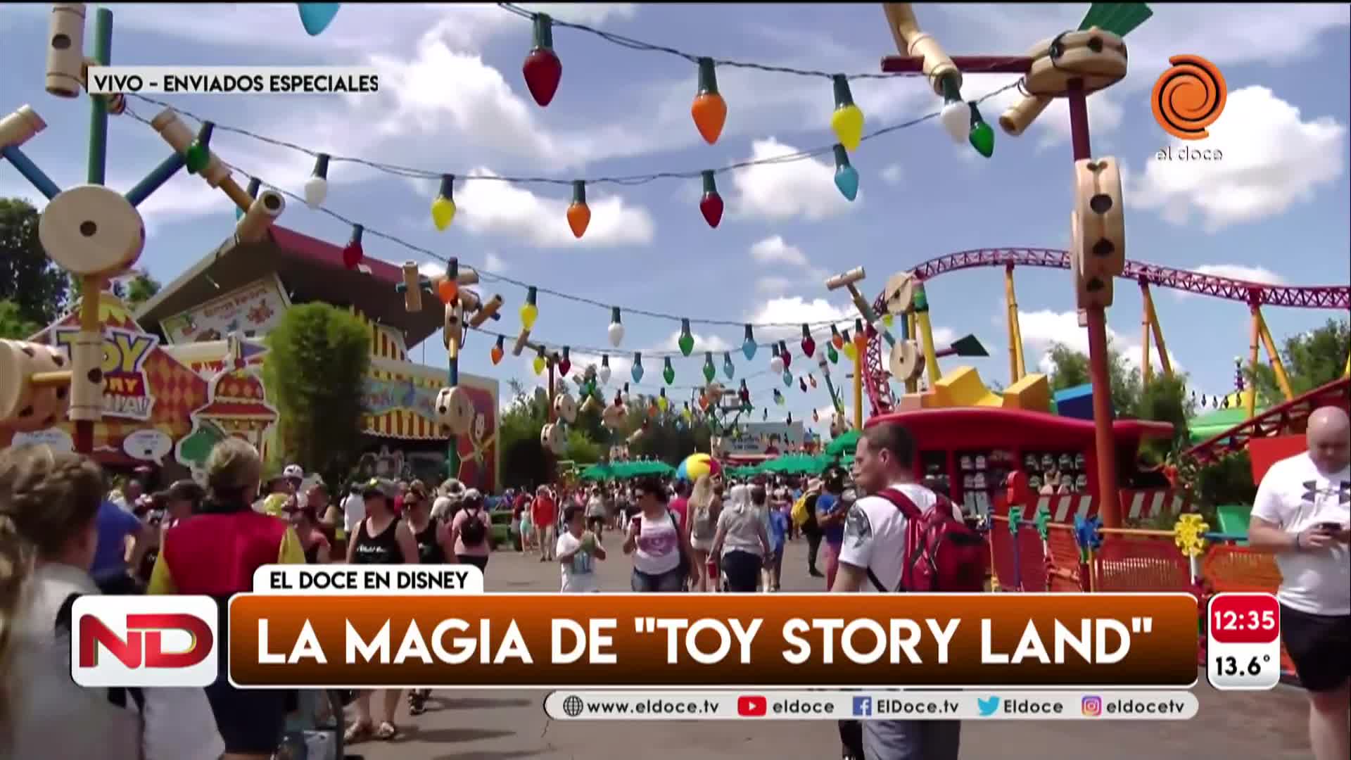 El Doce en Disney: toda la magia de "Toy Story Land"