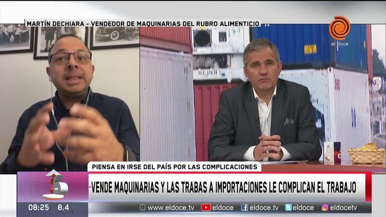 El drama de un vendedor de maquinarias por las trabas a las importaciones