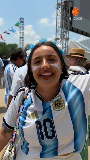 El mensaje de los hinchas argentinos a Messi