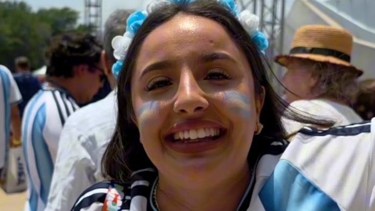 El mensaje de los hinchas argentinos a Messi