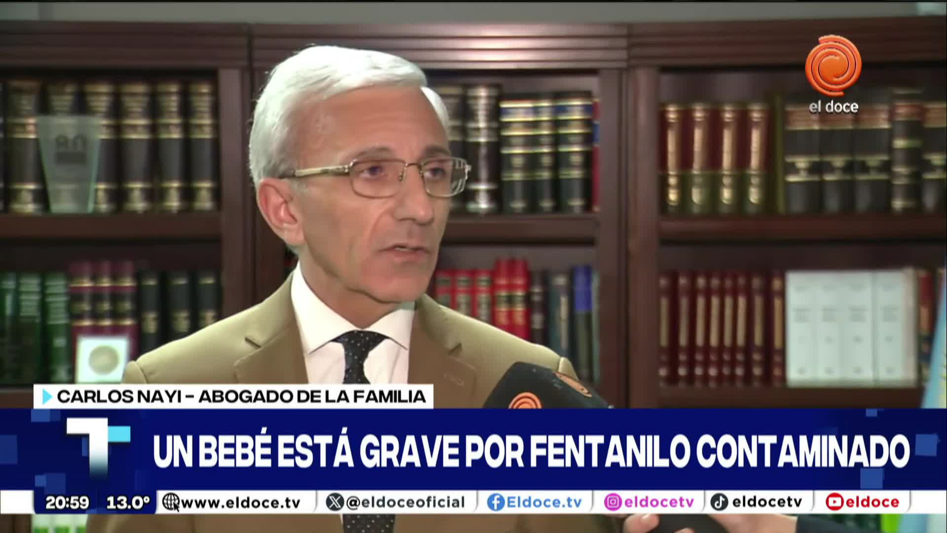 Denuncia bebé fentanilo contaminado