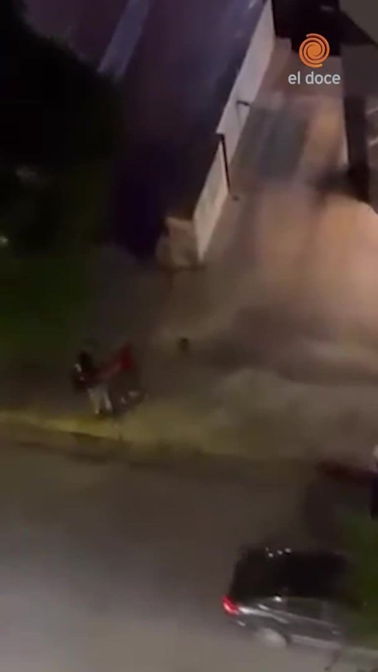Violencia afuera de un boliche en Nueva Córdoba 