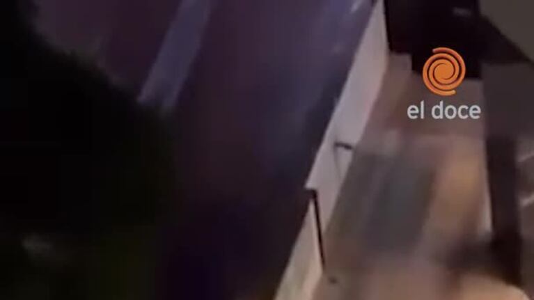 Violencia afuera de un boliche en Nueva Córdoba