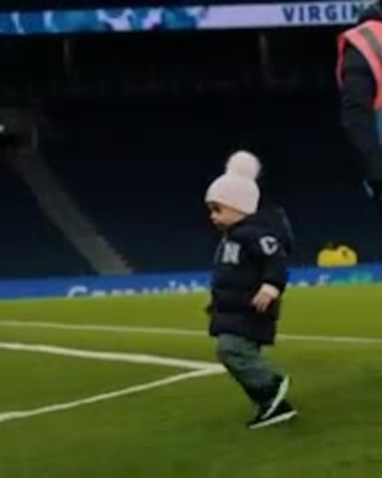 El hijo del Cuti jugó la cancha del Tottenham 