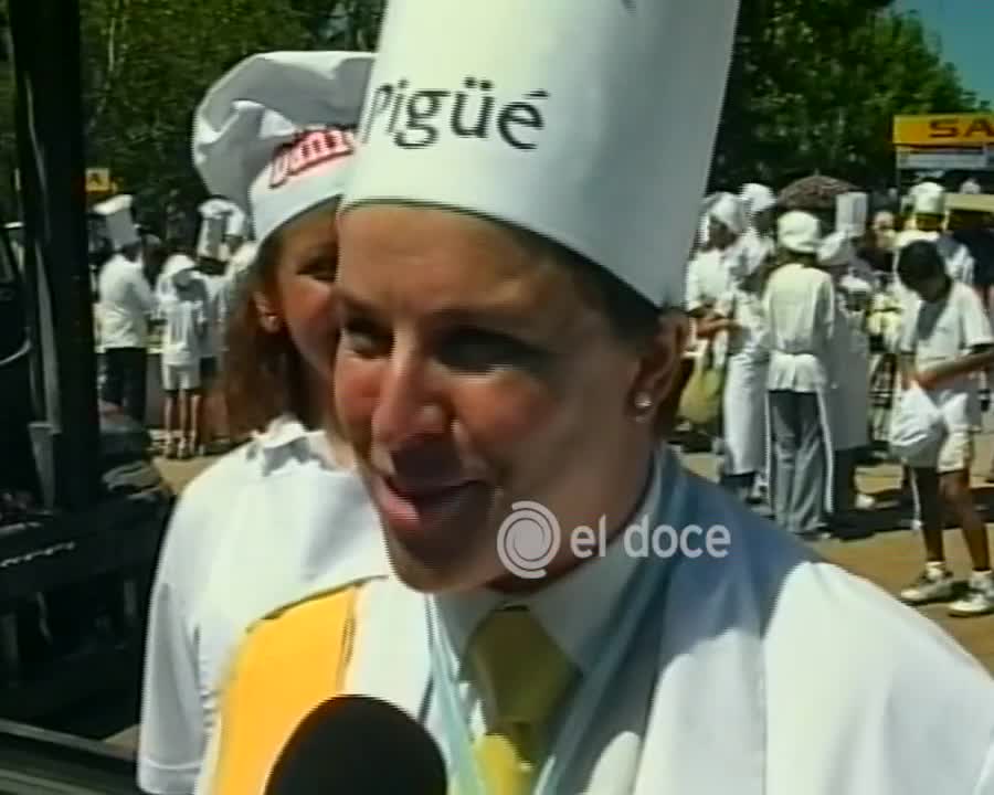 Tesoros del Archivo: el omelette gigante en Carlos Paz