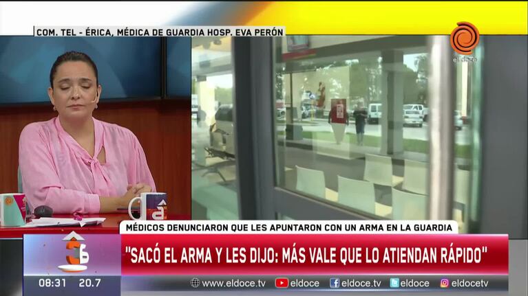 El desgarrador relato de una de las médicas atacadas en el Eva Perón