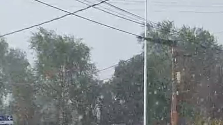 Fuerte chaparrón en Despeñaderos