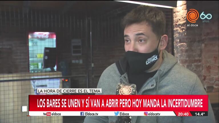 Los bares, contra la hora de cierre